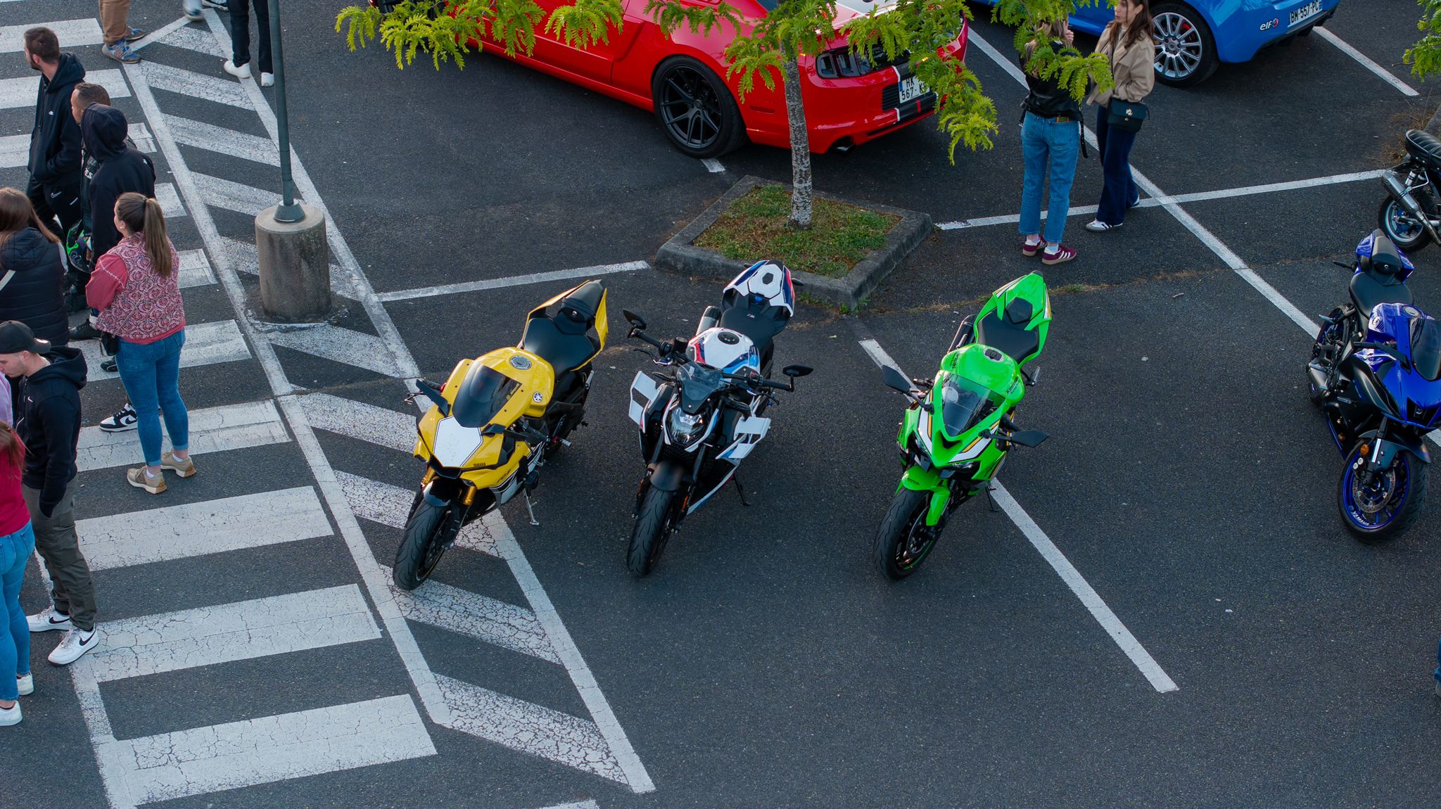 Motos sportives vues par drone – Rassemblement Nevers